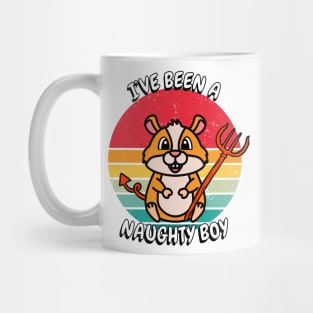 Cute hamster is a naughty boy Mug